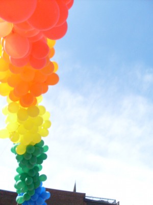 Rainbow Baloon