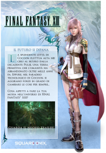 Nuovo trailer per Final Fantasy XIII