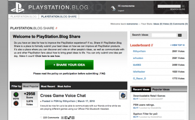 Playstation.blog share